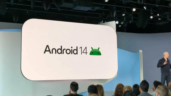 Android 14 mit neuem Logo beim Made by Google-Event