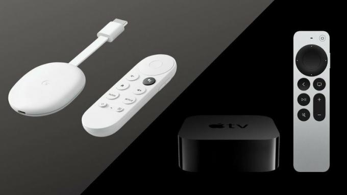 Chromecast vs. Apple TV 4k