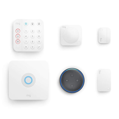 Ring Alarm Home Security Kit mit kostenlosem Amazon Echo Dot