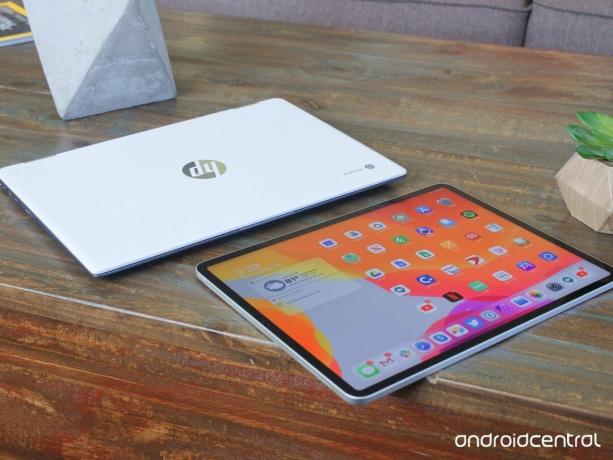 HP Chromebook und iPad Pro