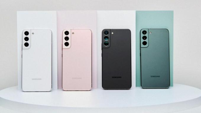 Farben des Samsung Galaxy S22+