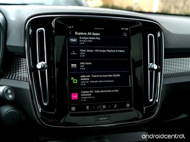 Android Automotive-appliste