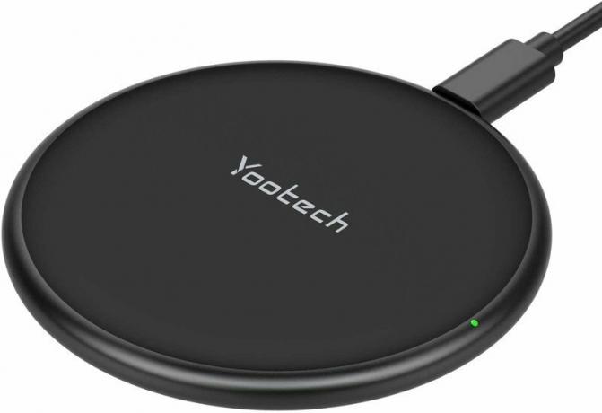Yootech 15W Wireless Charging Pad Berventilasi