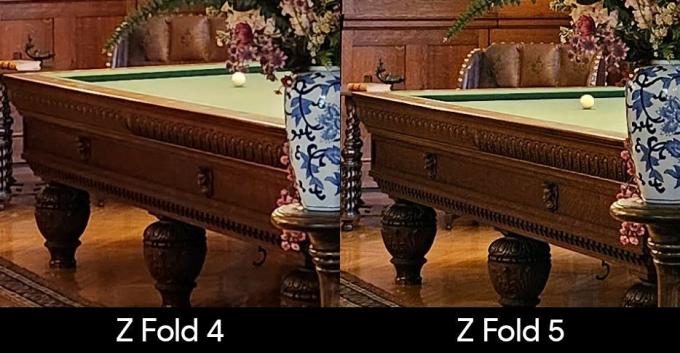 Usporedba finih detalja između Z Fold 4 i Z Fold 5 glavnih kamera