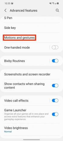 Comment activer les gestes de notification de changement sur les téléphones Samsung Galaxy 7