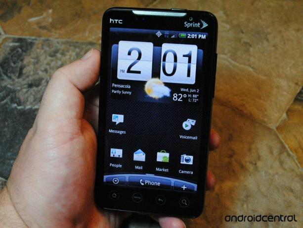Sprintujte HTC Evo 4G