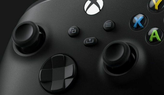 Текстуры большого пальца контроллера Xbox Series X