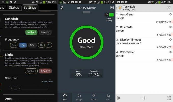 Aplikacije za baterijo Samsung Galaxy S4