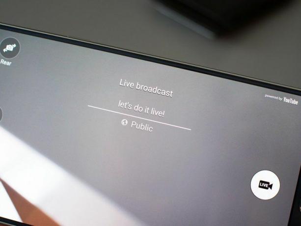 Galaxy Note 5:n YouTube-live-lähetys