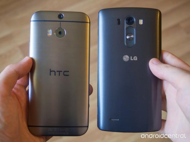 LG G3 proti HTC One M8