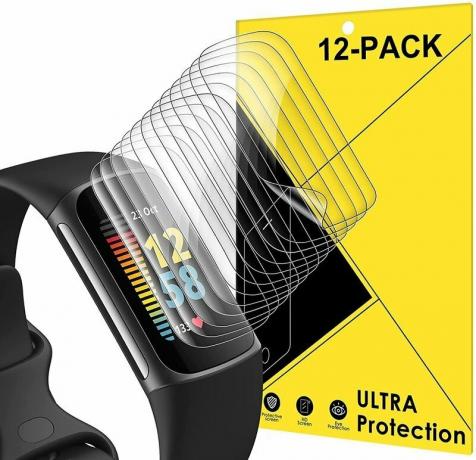 Nanw Fitbit Charge 5 סרט מגן מסך 