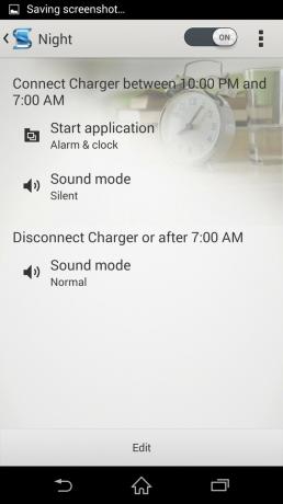 Настройки за действие на Sony Xperia Z2
