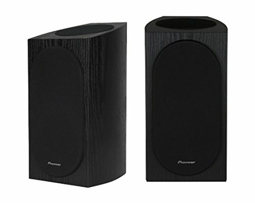 Pioneer SP-BS22A-LR Andrew Jones diseñó el altavoz de estantería Dolby Atmos (negro)