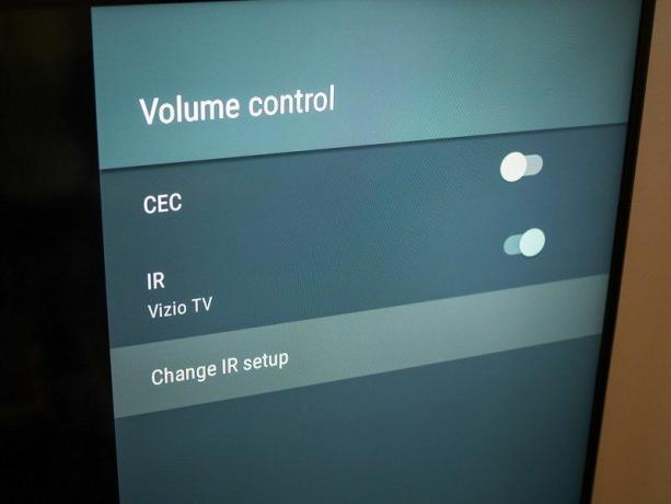 Έλεγχος υπερύθρων NVIDIA Shield Android TV