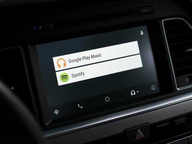 אפשרויות מוזיקה של Android Auto