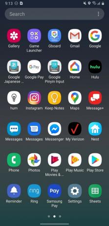 Блокировка контактов Samsung One UI 1