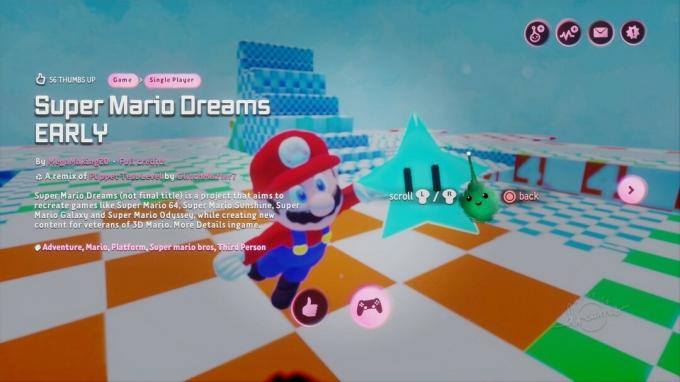 Sogni Dreamiverse Mario