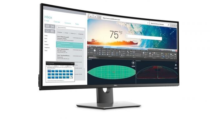 Dell Ultrawide 38 monitorheld