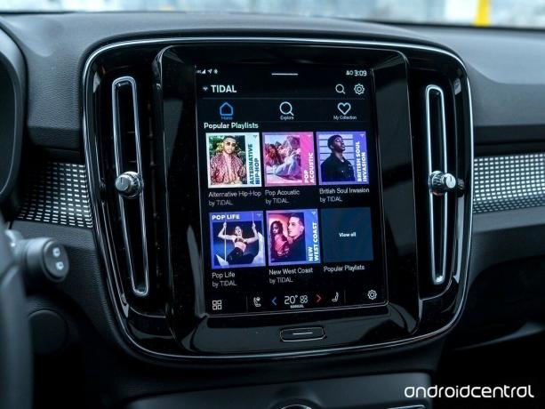 Андроид аутомобилски плимни екран