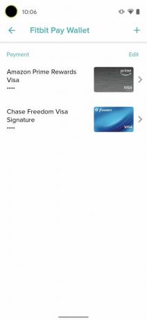 Adja hozzá a Fitbit Pay kártya 12. lépését