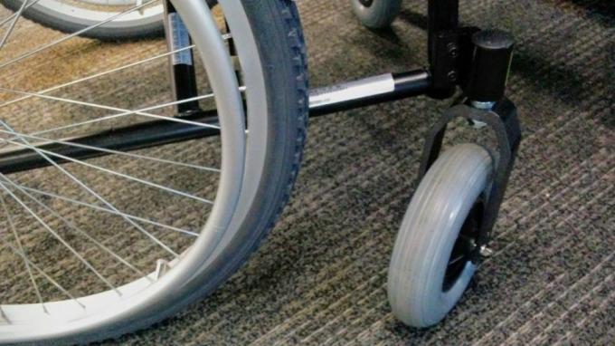 Koła wózka inwalidzkiego