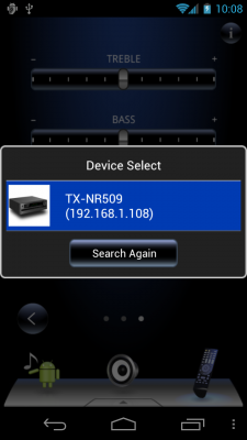 Onkyo Android app