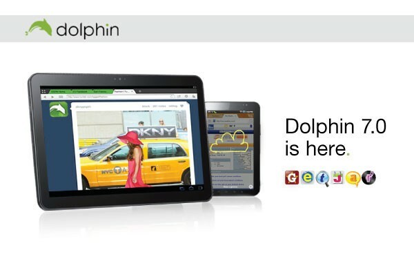 Przeglądarka Dolphin Browser v7.0