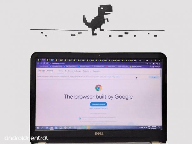 „Google Chrome“ darbalaukio „Dino Lifestyle“