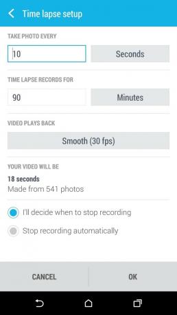 Aplikacija HTC Re Camera