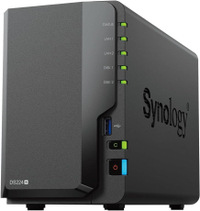 Synology DiskStation DS224+: 299 USD, 254 USD vietnē Amazon