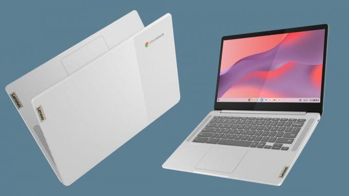 Lenovo IdeaPad Slim 3 Chromebook nuvem cinza 16x9 renderização