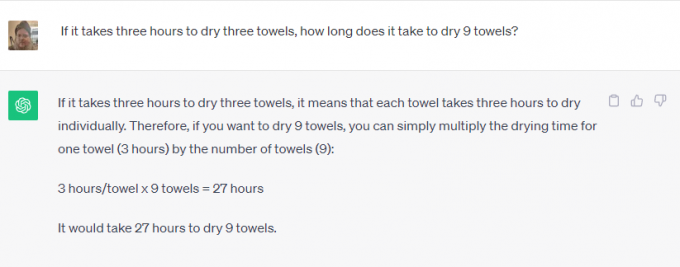 ChatGPT kan ikke lave matematik eller vasketøj