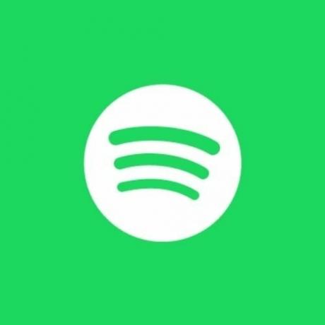 Grünes Spotify-Logo