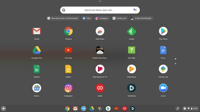 Увеличете уеб приложението Chromebook 4