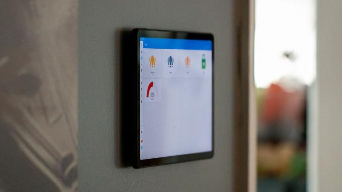 Home Assistant Dashboard στο Lenovo Tab M10 Plus
