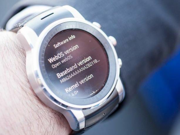 De LG webOS-smartwatch
