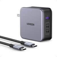 UGREEN Nexode 140 Вт 3-портовое зарядное устройство GaN: