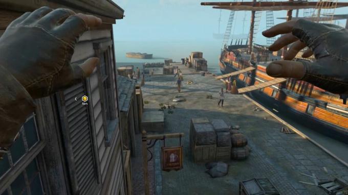 Parkouring im Hafen von Boston in Assassin's Creed Nexus