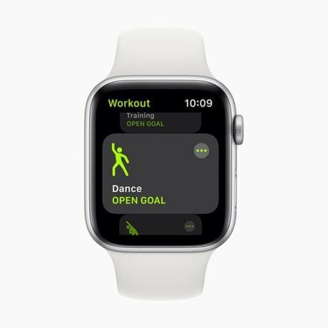Tanečné cvičenie Apple Watch Watchos7