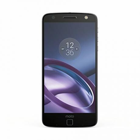 Smartphone Tidak Terkunci Moto Z GSM, layar Quad HD 5,5 ", penyimpanan 64 GB, tipis 5.2mm - Lunar Grey