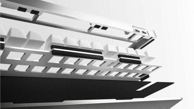 „OnePlus“ klaviatūros dizainas