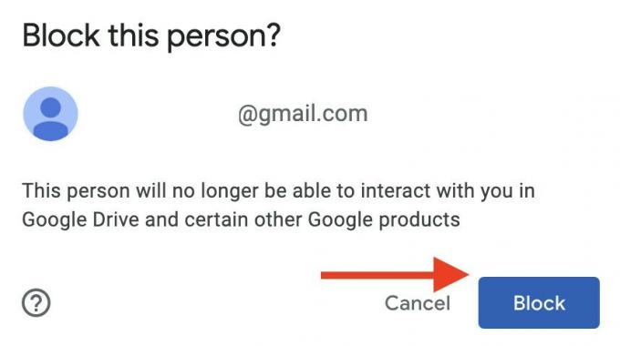 كيفية منع البريد العشوائي Google Drive Web 2