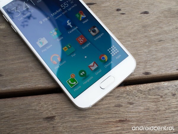 Tlačítko Samsung Galaxy S6 / snímač otisků prstů