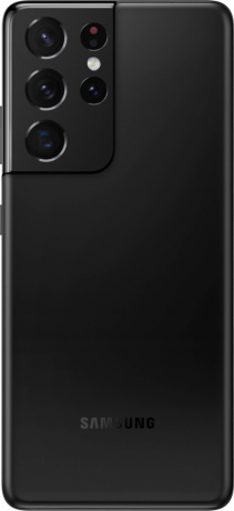 Samsung Galaxy S21 Ultra en noir fantôme