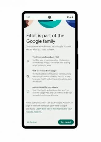 Fitbits migrering til Google-kontoer beskrevet i en kommende velkomstskjerm denne sommeren.