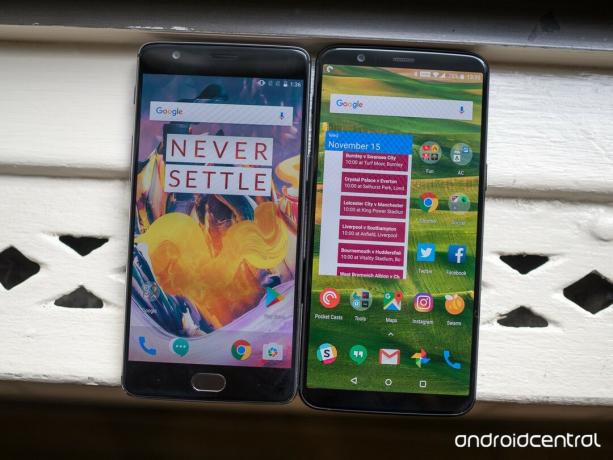 OnePlus 5T a OnePlus 3T
