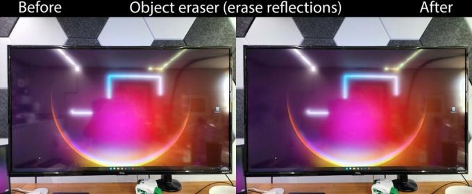 Samsung Object Eraser S22 Fejlesztések Tükröződések