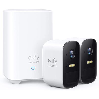 Eufy Security EufyCam 2C комплект беспроводной домашней системы безопасности с двумя камерами