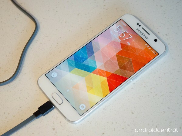 Samsung Galaxy S6 зареждане