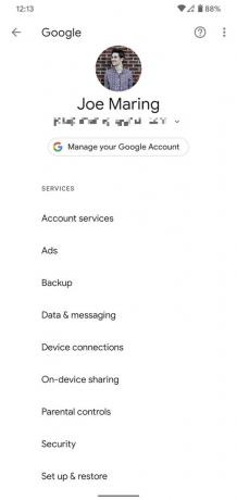 Как изменить свой пароль Google
